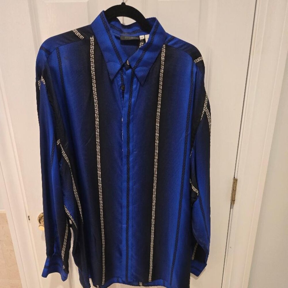 XXL Versace V2 Men's silk shirt